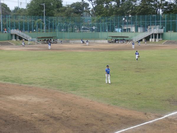 公式戦会場の一つ、和田堀公園野球場