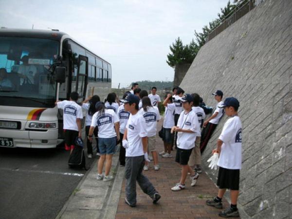 中学校レスキュー隊員・合宿