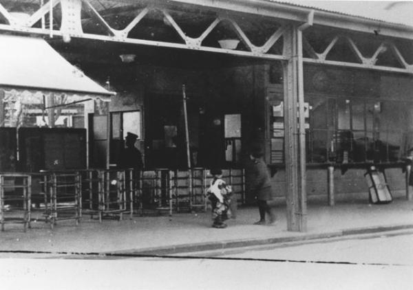 昭和11年の荻窪駅（写真提供：杉並区広報課）