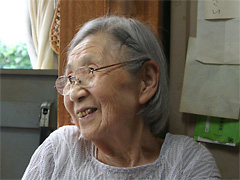 山岸 澄子さん（取材当時　日本編物協会会長・松ノ木在住）