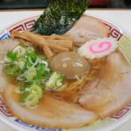 マツマルラーメン（特製チャーシューと味玉子入り）／1,100円／麺150g