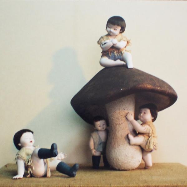 日本手工芸美術展で東京都知事賞を受賞した桐塑人形