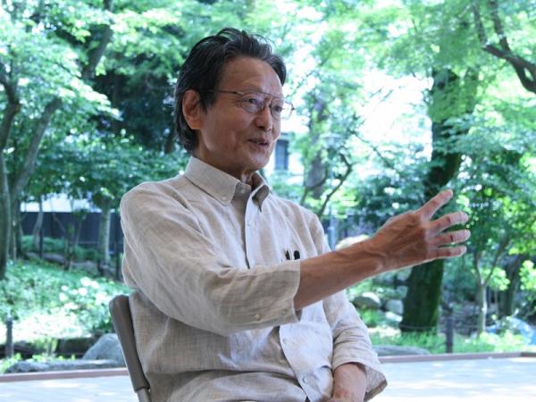 父、田河について語る髙見澤邦郎さん