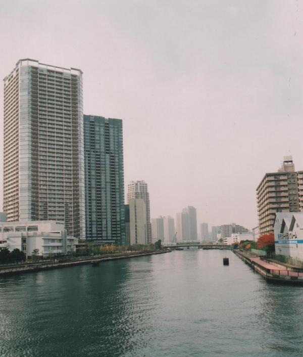 現在の洲崎飛行場跡地（写真提供：小暮達夫さん）