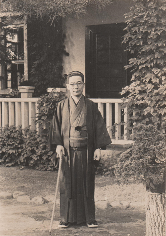 上荻３丁目の邸宅にて（写真提供：大谷妙子さん）