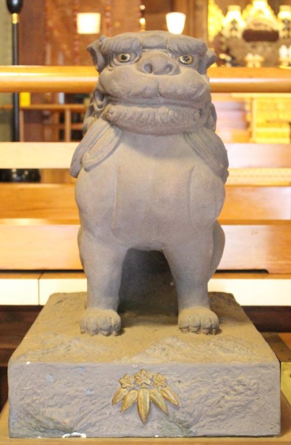 大宮八幡宮の狛犬　