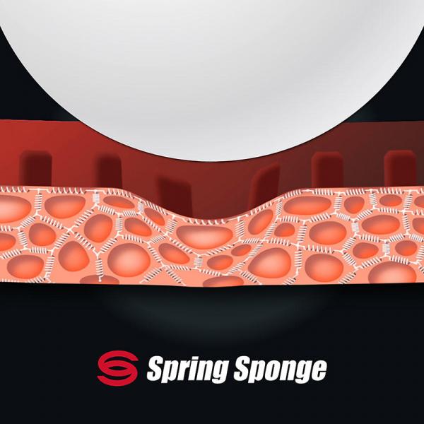 （※５）卓球用ラバー「スプリングスポンジ」のイメージ画（提供：株式会社タマス）