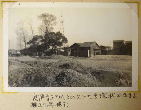 1952（昭和27）年の新高円寺界隈の様子（写真提供：原田弘さん）
