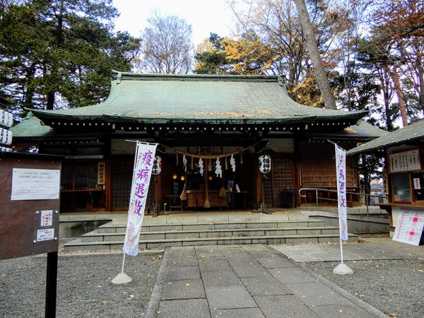 静かに佇（たたず）む下高井戸浜田山八幡神社