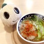 本場の味に大満足！香港式肉野菜雲吞麺