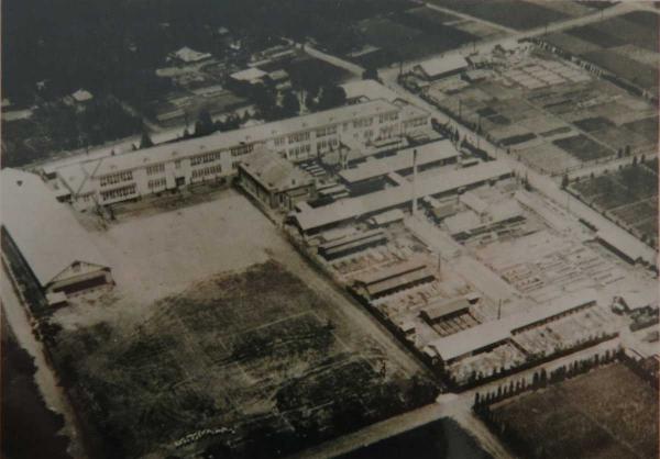 1938（昭和13）年の校舎全景（写真提供：東京都立農芸高等学校）