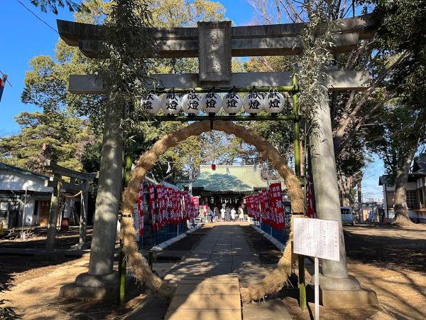 正月の風景（撮影：2023年１月）