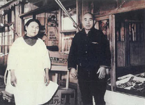 菅原健一さん、トミ子さん夫妻（写真：竹内ひで子さん提供）