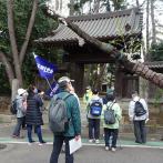 杉並郷土史会の活動の一つ、史跡見学会の様子（写真提供：杉並郷土史会）