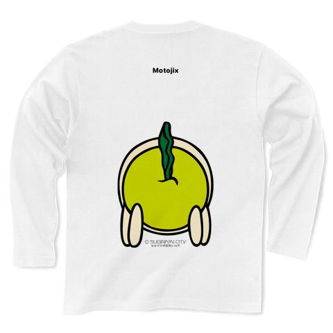 すぎなみTシャツ（なみすけ入り） 長袖　バックデザイン（写真提供：Motojix）