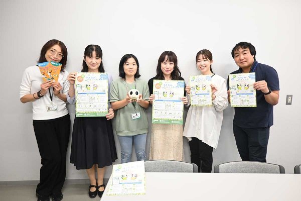 職員も「なみチャレ」を愛用。毎日6,000～8,000歩くらい歩いているそう