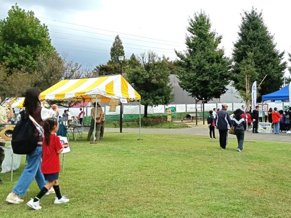 イベントエリアではシャボン玉体験やスタンプラリーも楽しめる