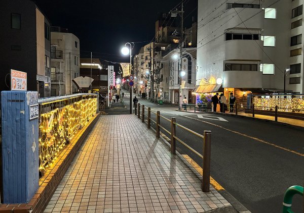 商友会イルミ祭り（撮影：2025年）