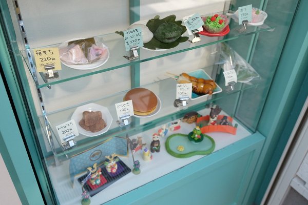 その日のラインナップが並ぶ店頭のショーケース