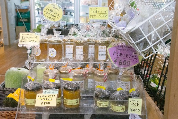 野菜や果物の加工品はちょっとした手土産にもぴったり