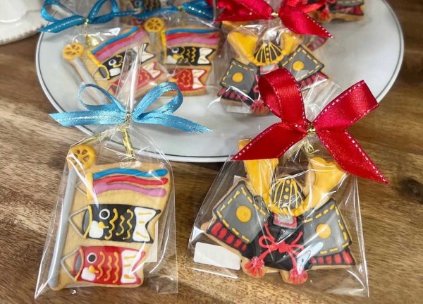 行事ごとに楽しませてくれるアイシングクッキー（写真提供: M's Cookies）