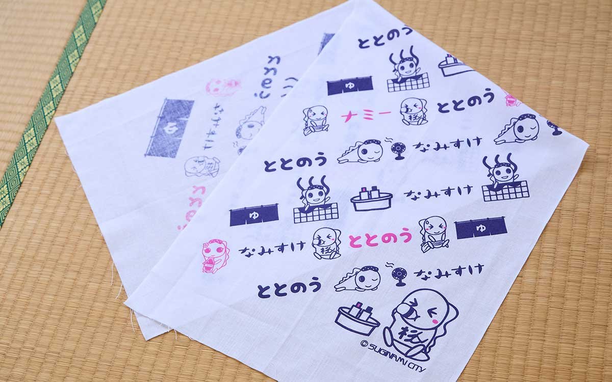 使うほどに柔らかくなる、肌触りの良い生地の手ぬぐい