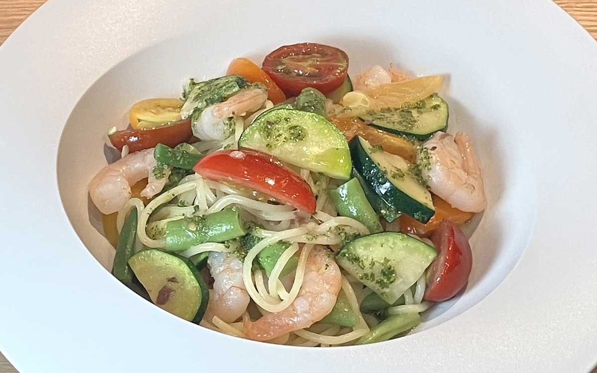 新鮮な野菜ともちもちしたパスタがおいしい「すぎなみやさいパスタ」
