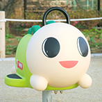 画像:子供たちに大人気！<br>楽しい遊具のある公園